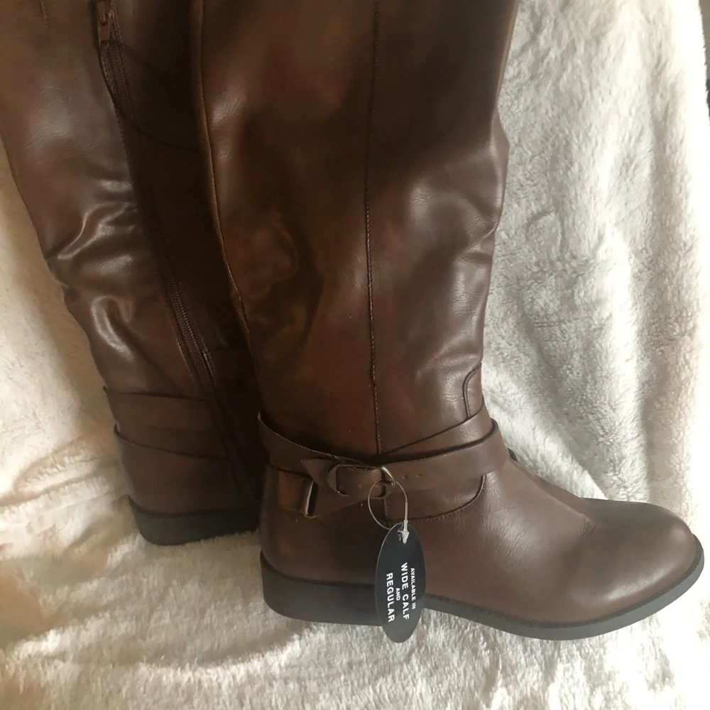 - Style & Co Knee Boots Madixe Black New knee high